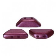 Les perles par Puca® Tinos kralen Metallic Mat Dark Violet 23980/94108